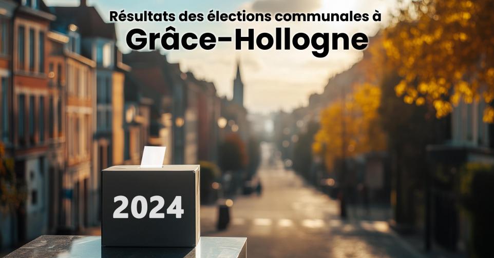 Résultats élections communales 2024 Grâce-Hollogne