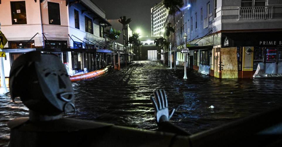 Ouragan Milton à Fort Myers