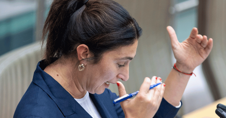 Zuhal Demir (N-VA) op woensdag.