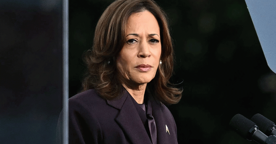 Kamala Harris op woensdag.