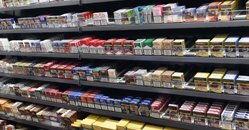 Tabac vendu en magasin