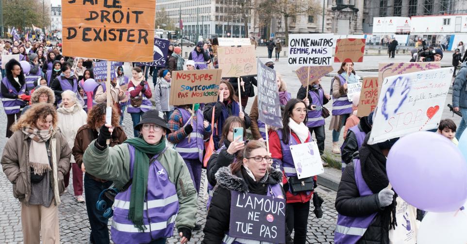 Manifestation violences sexistes et sexuelles