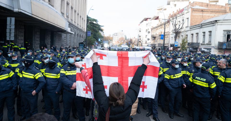 ONU manifestations Géorgie