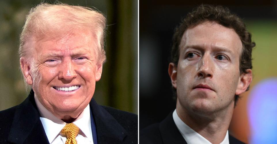 Mark Zuckerberg Meta Donald Trump