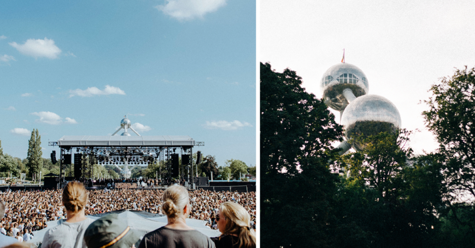 Open air Atomium