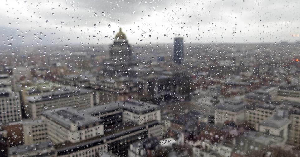 Belgique sombre hiver