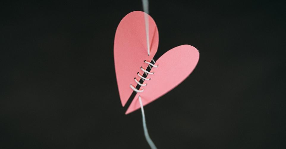 coeur brisé