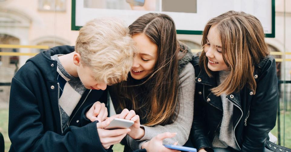 Jongeren smartphones