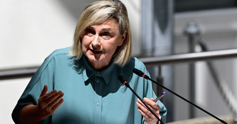 Hilde Crevits (CD&V) op woensdag.