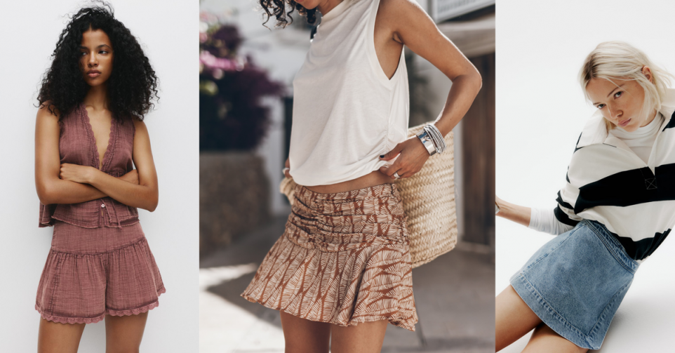 jupes shorts
