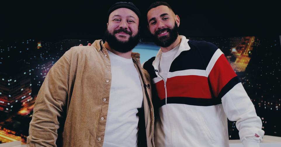 Zack Nani et Karim Benzema