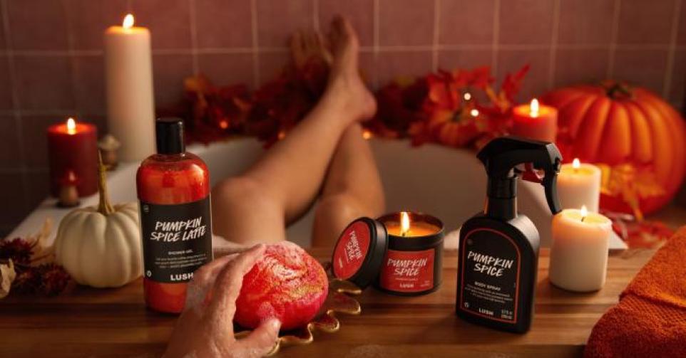 Lush pumpkin spice