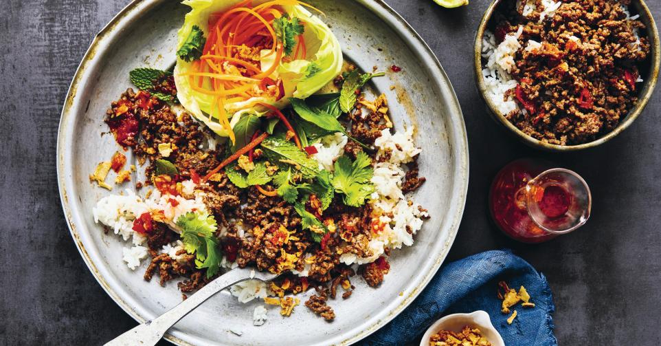 gerechten met gehakt