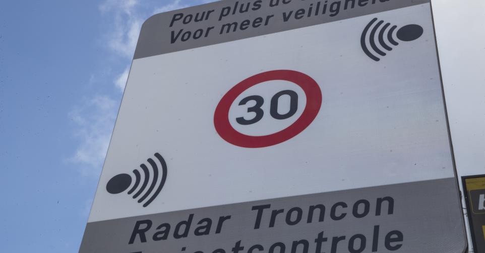 Radars tronçons Flandre