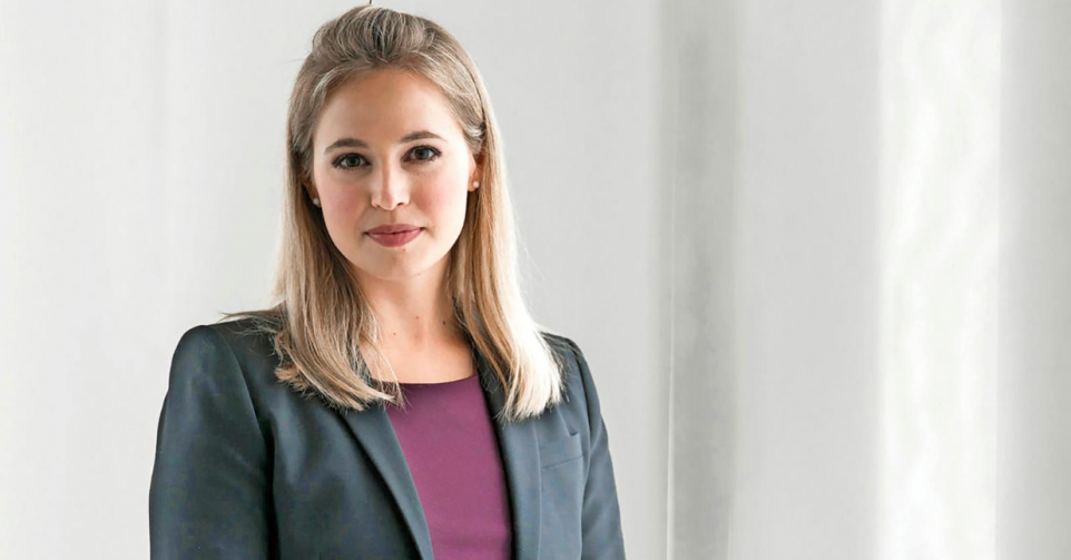 Lydia Haueter, beheerder van het Pictet Biotech Fund