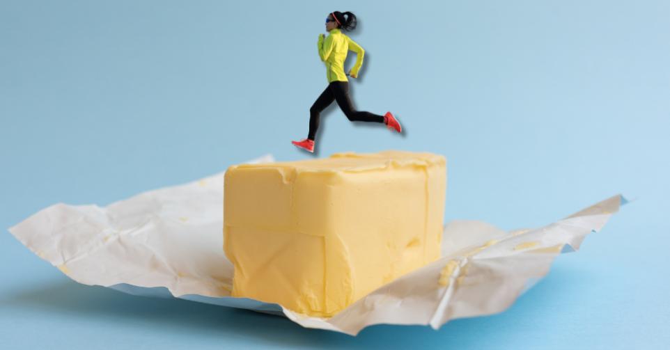 Faire son beurre en courant, le nouveau défi sportif (et gourmand)