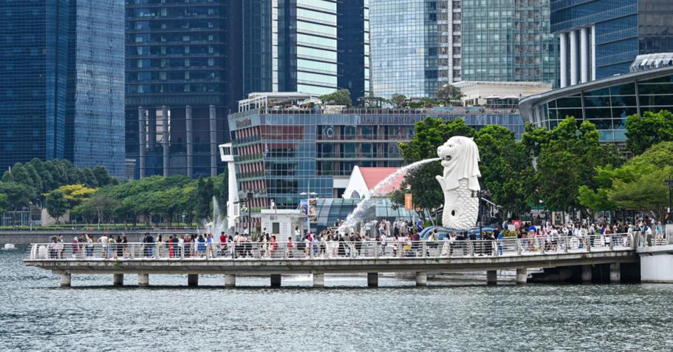 Marina Bay in Singapore