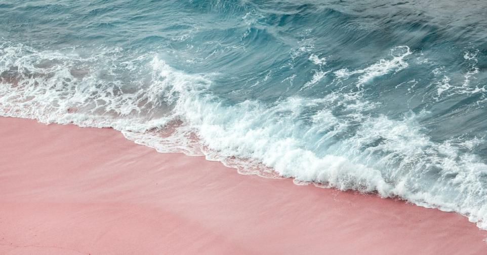 Roze stranden