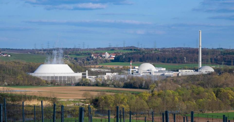 la centrale nucléaire du Bade-Wurtemberg.