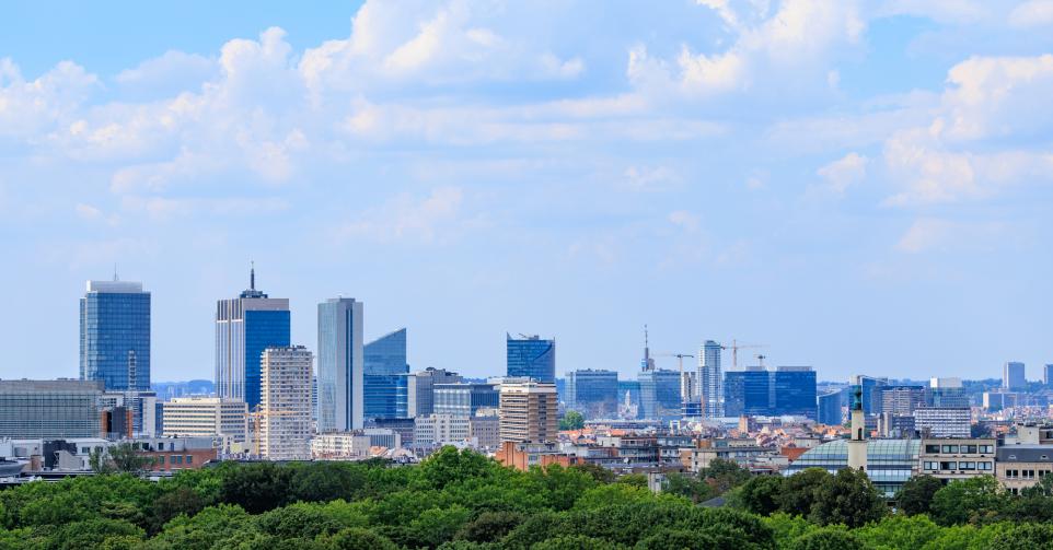 Skyline van Brussel