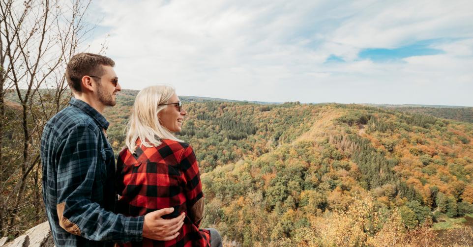 Wandelen in Wallonië - Rohcer du chat