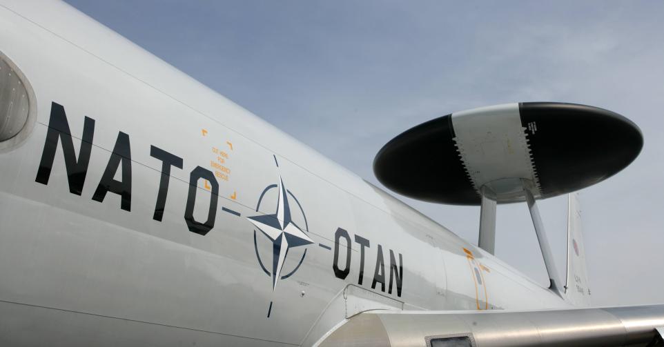 Boeing Awacs de l'OTAN.