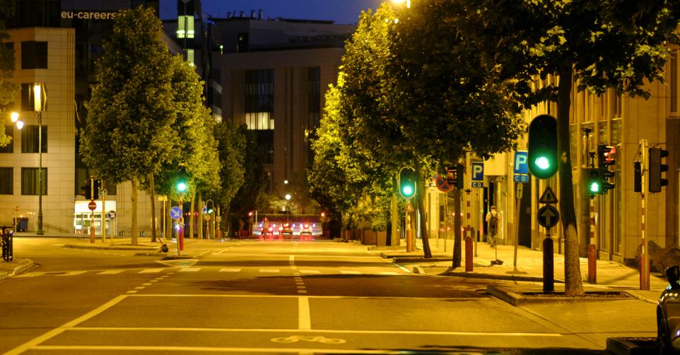 l'extinction de l'éclairage sur les autoroutes, une des réponses à la crise énergétique en Belgique