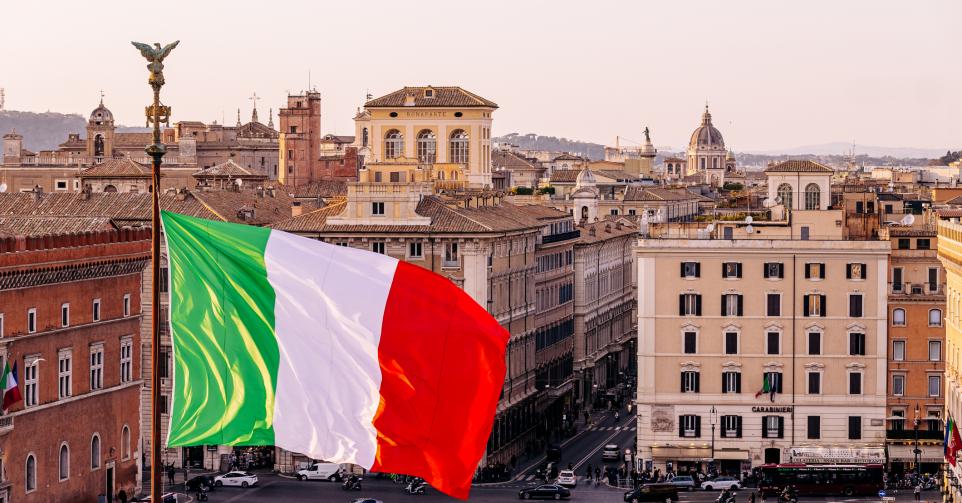Italie drapeau