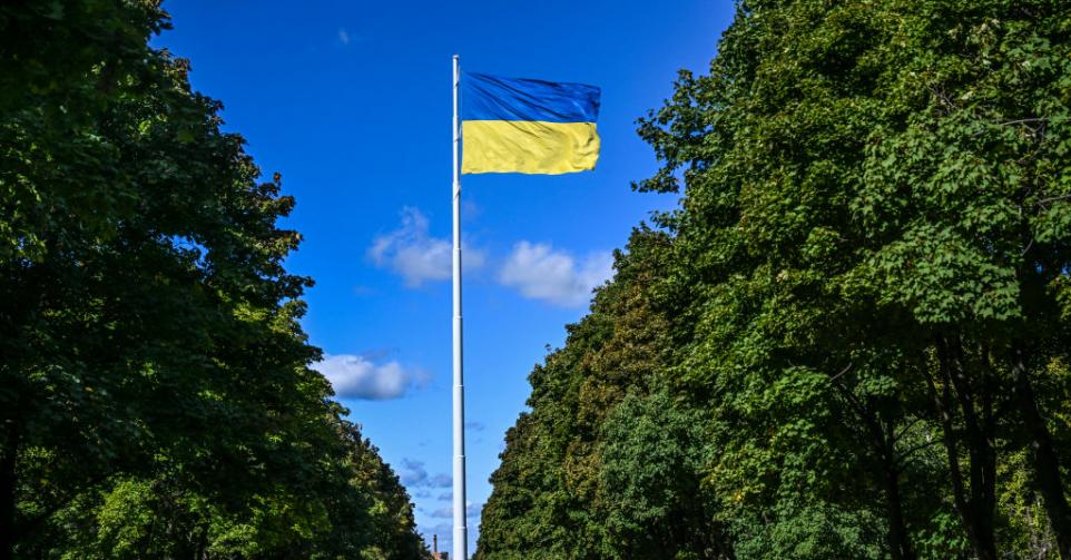 Le drapeau national ukrainien