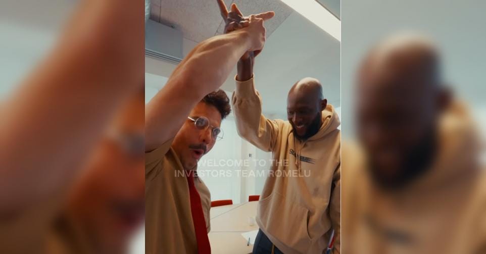 Robert 'Average Rob' Van Impe en Romelu Lukaku.