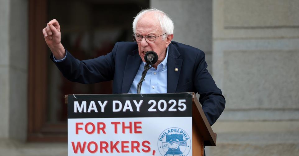 Bernie Sanders était à Philadelphie pour