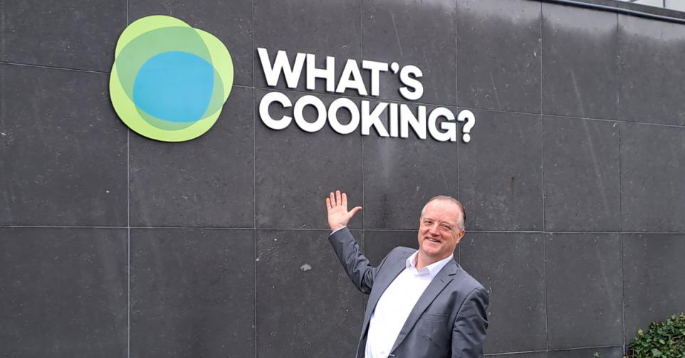 CEO Piet Sanders van What's Cooking?