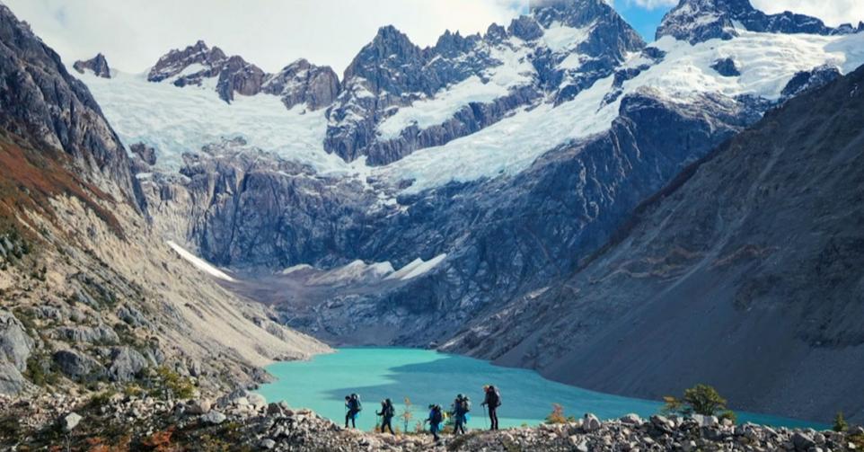 adembenemend uitzicht in de expeditie patagonie