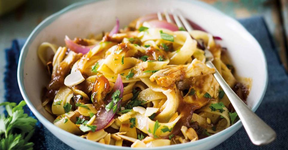 poulet tagliatelle