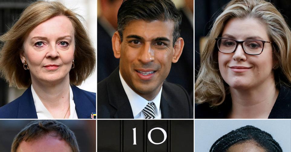 Les 5 candidats en lice pour succéder à Boris Johnson