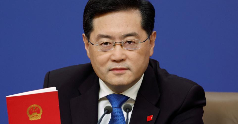 Le ministre chinois des Affaires étrangères, Qin Gang