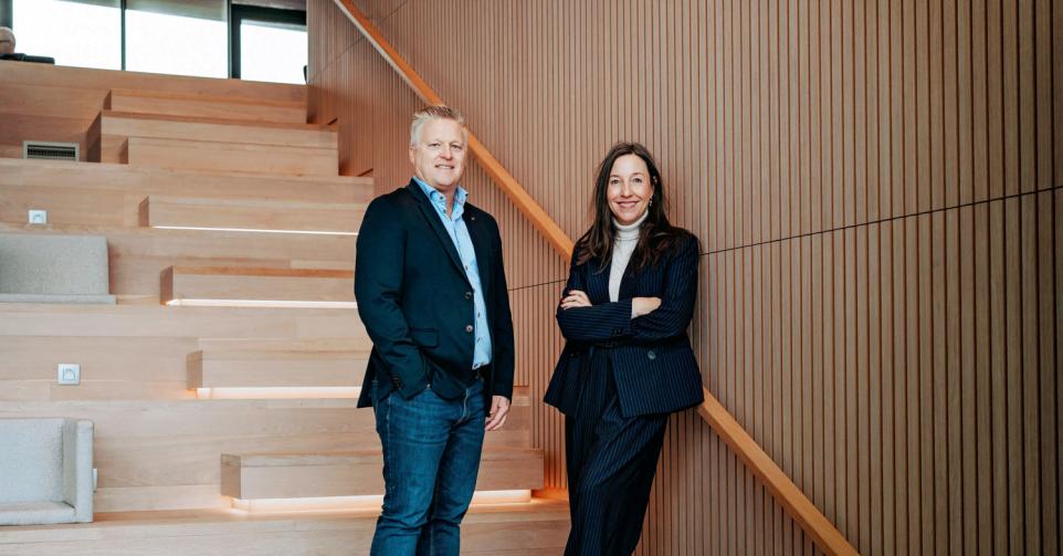 Dave Bracke en Kristel Gils.