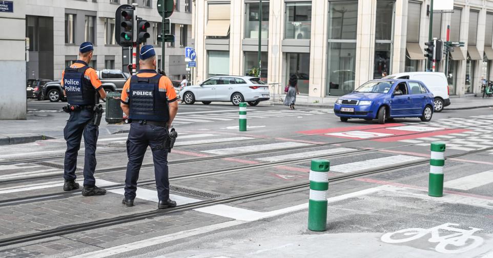 policiers Bruxelles