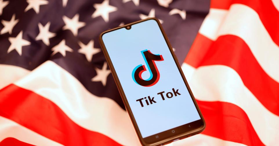 Tiktok drapeau américain