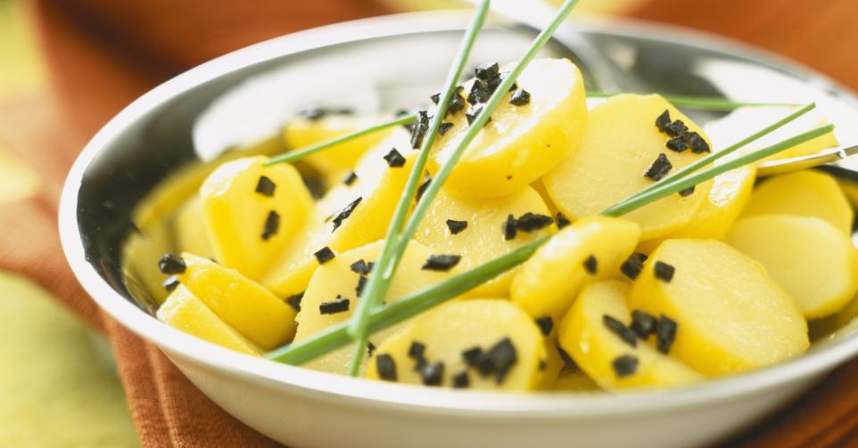 Aardappelsalade met truffel