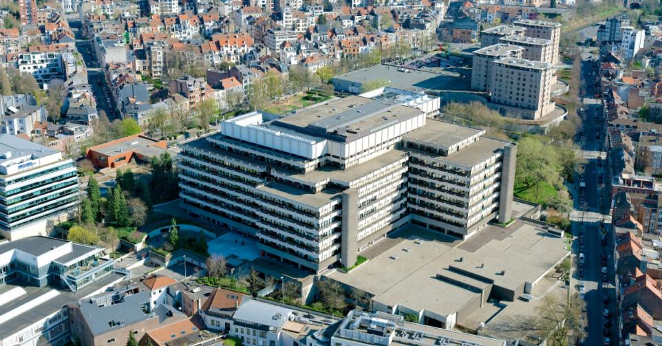 Le site bruxellois du Cours Saint-Michel.