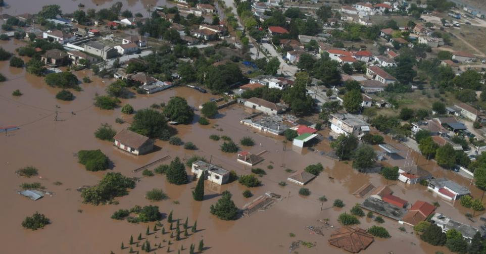 grece inondations