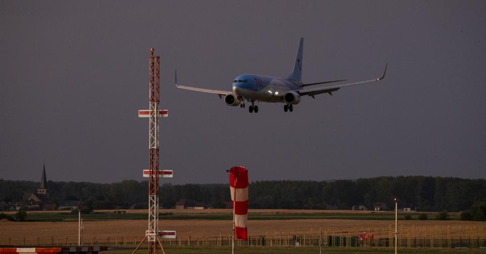 Brussels Airport vol de nuit