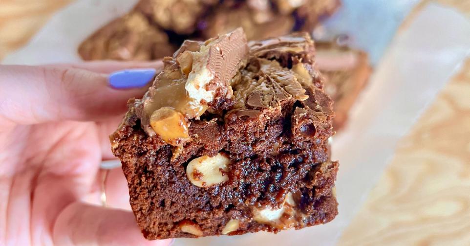 Snickers-brownies
