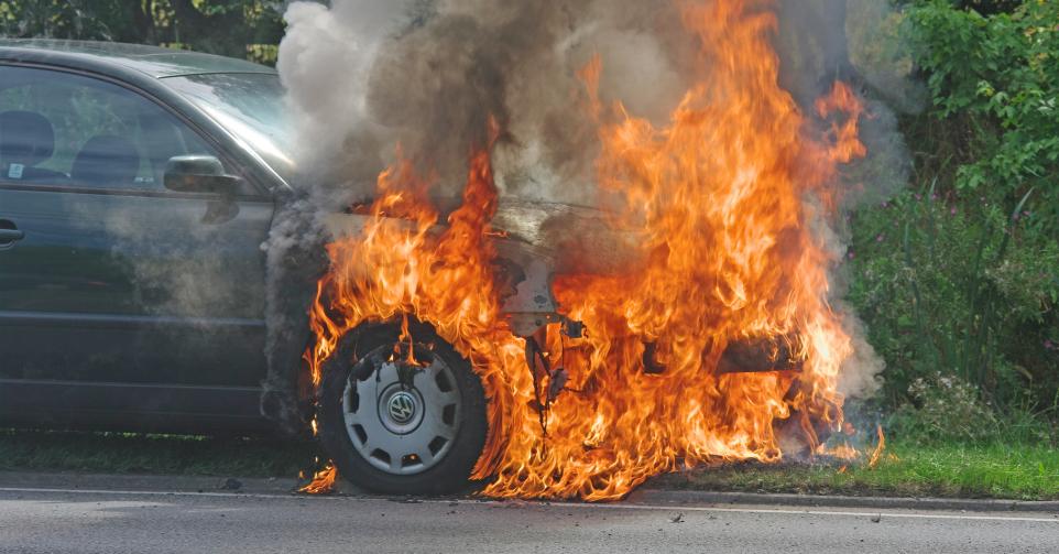 incendie voiture