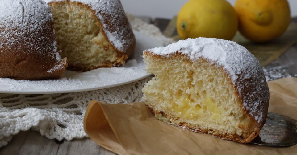 Limoncello-amandelcake