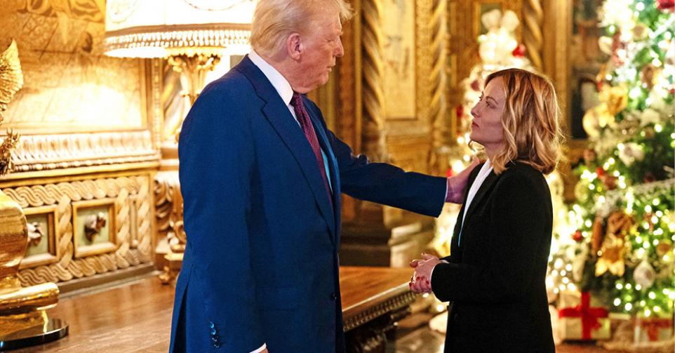 Giorgia Meloni Donald Trump