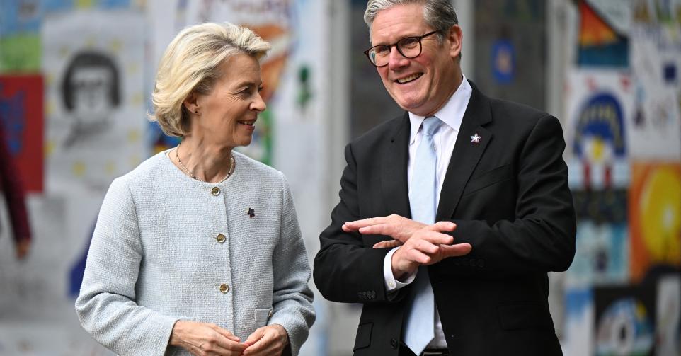 Keir Starmer Ursula Von der Leyen