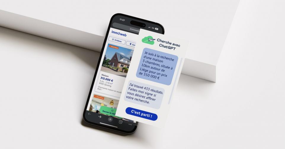 ChatGPT Immoweb IA annonces immobilier