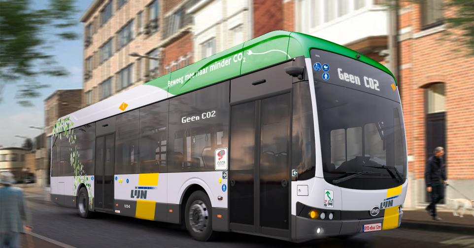 bus électrique de Lijn BYD